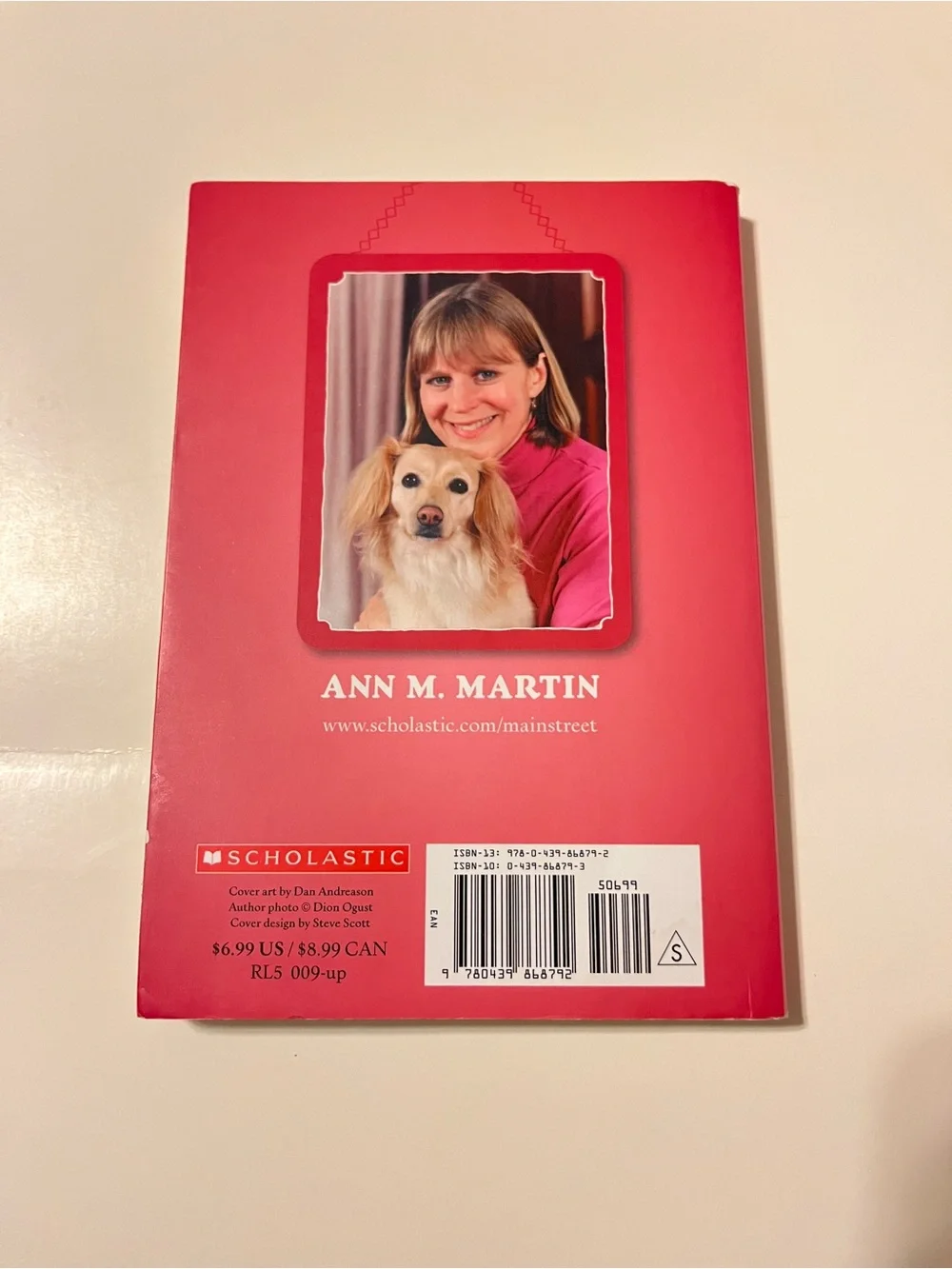 Main Street Welcome to Camden Falls Book Ann M Martin